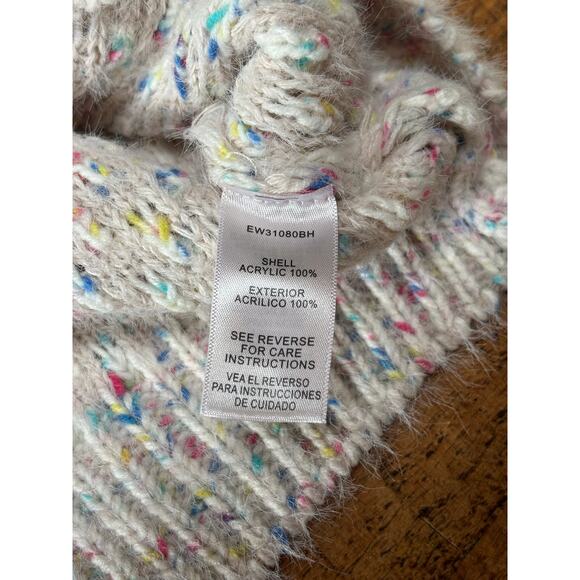 Womens SMP Saturday Morning Pancakes Confetti Chunky Knit Sweater‎ Size S/M - Picture 6 of 8